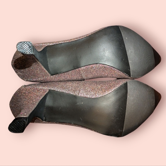 Sam & Libby Glitter Pumps- EUC - Picture 4 of 4